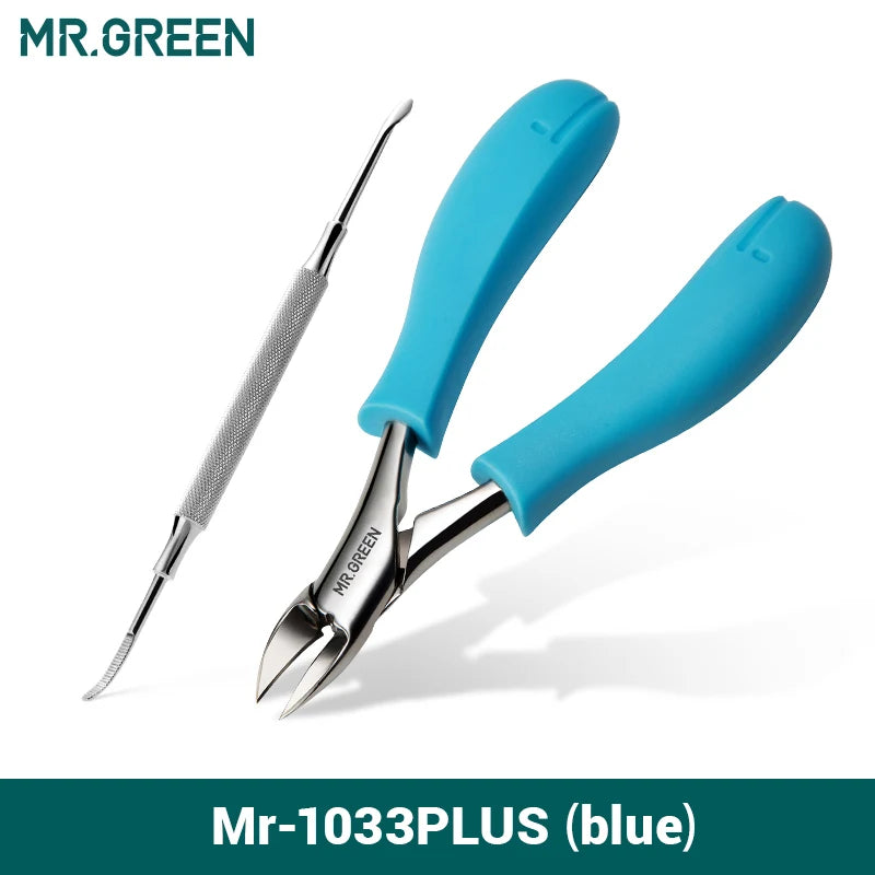 MR.GREEN Nail Clippers Toenail Cutters Pedicure Manicure Tools  Ingrown Paronychia Professional Correction Tool Sets