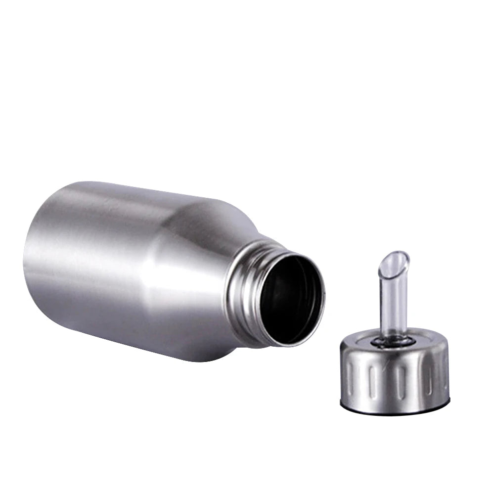 Oil Bottle Stainless Steel Vinegar Oil Olive Dispenser Bottle Pot Leakproof Container Kitchen Accessories 500/750/1000ml