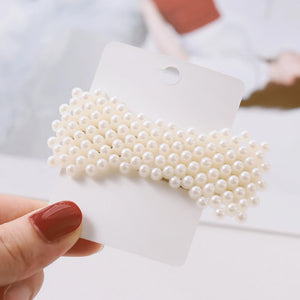 1PC Elegant BB Hair Pins Metal Fashion Barrettes Hairpins Hot Sale Korea Chic Imitation Pearl Hair Clip Hair Styling Accessories