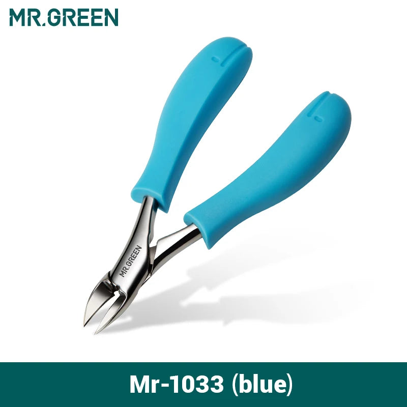 MR.GREEN Nail Clippers Toenail Cutters Pedicure Manicure Tools  Ingrown Paronychia Professional Correction Tool Sets