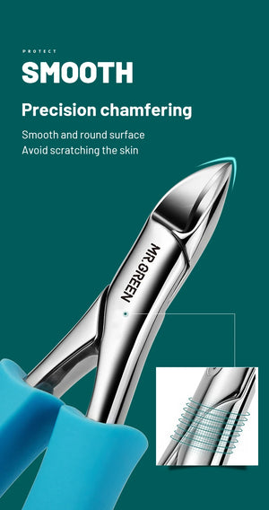 MR.GREEN Nail Clippers Toenail Cutters Pedicure Manicure Tools  Ingrown Paronychia Professional Correction Tool Sets