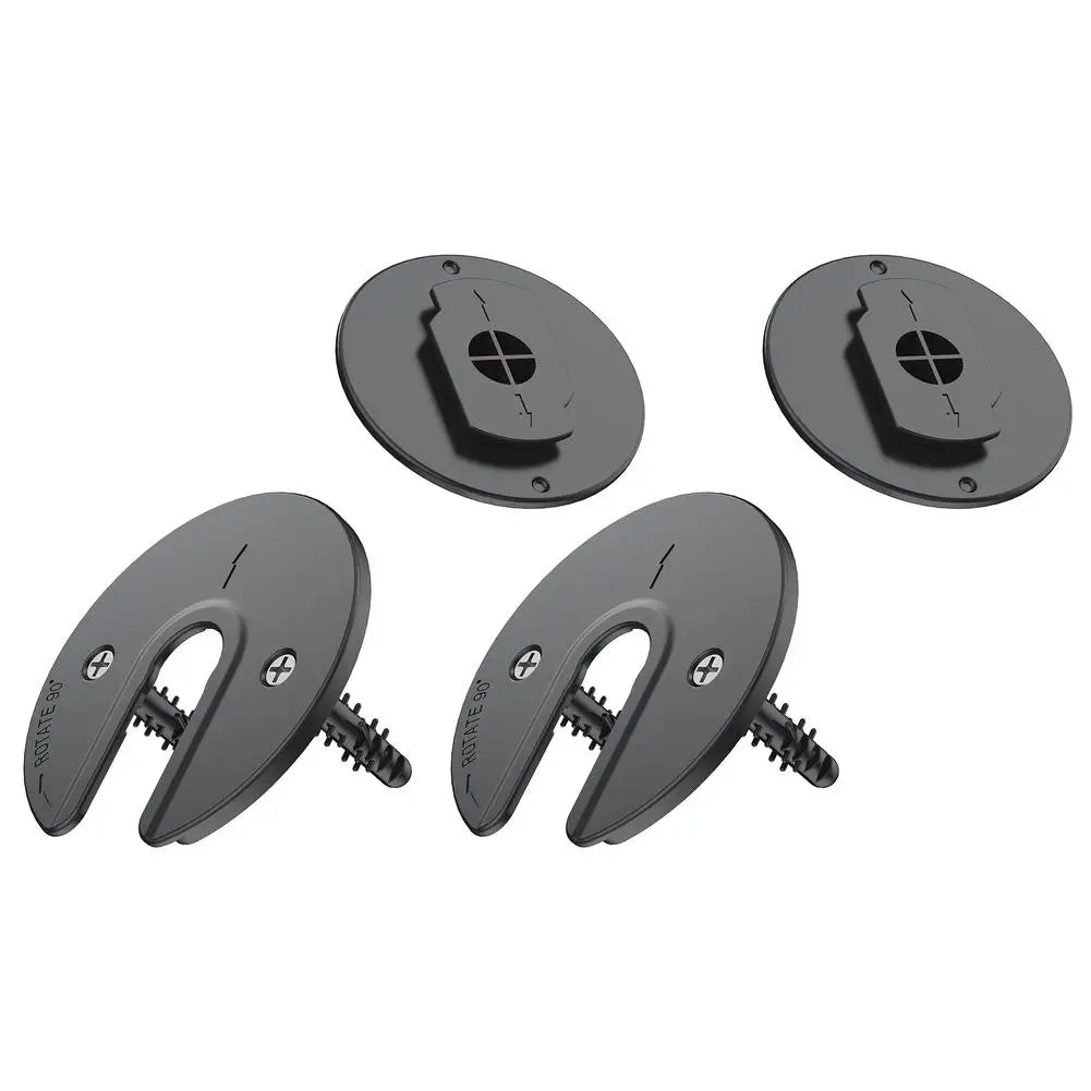 2 Pcs Holder Wall Mounted Organizer For IPad Air Mini Pro WIFI Routers Storage Box TV Boxes Hanging Bracket Wholesale