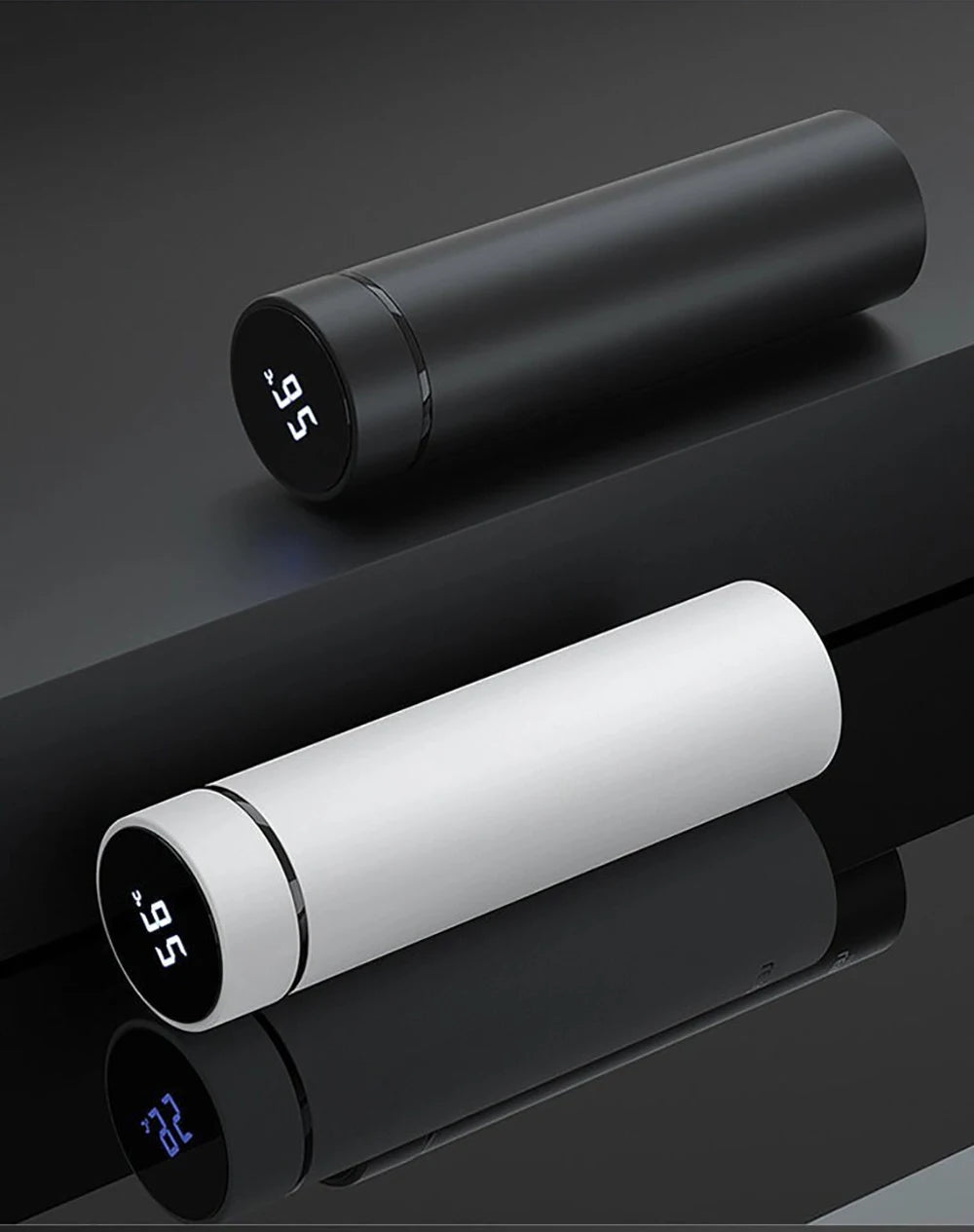 Smart Insulation Cup Male and Female Student Portable Water Cup Creative  Mass Simple Temperature Tea Cup