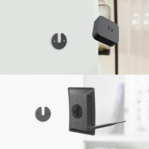 2 Pcs Holder Wall Mounted Organizer For IPad Air Mini Pro WIFI Routers Storage Box TV Boxes Hanging Bracket Wholesale