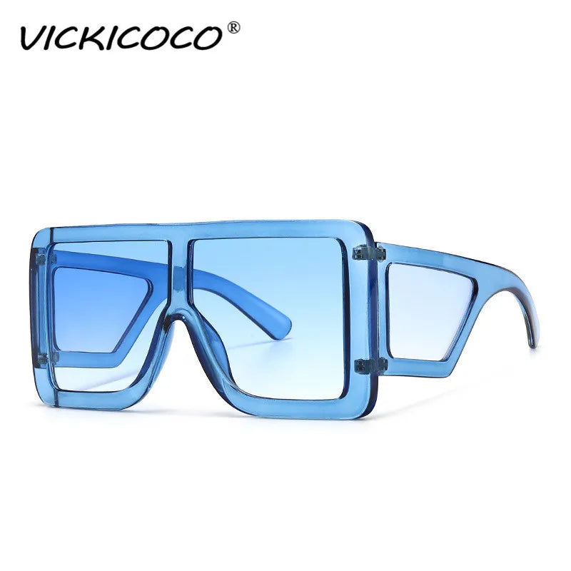 Square Vintage Sunglasses Women 2021 New Sexy Retro Oversized Fashion Sun Glasses Brand Designer Punk Eyeglasses Female Oculos