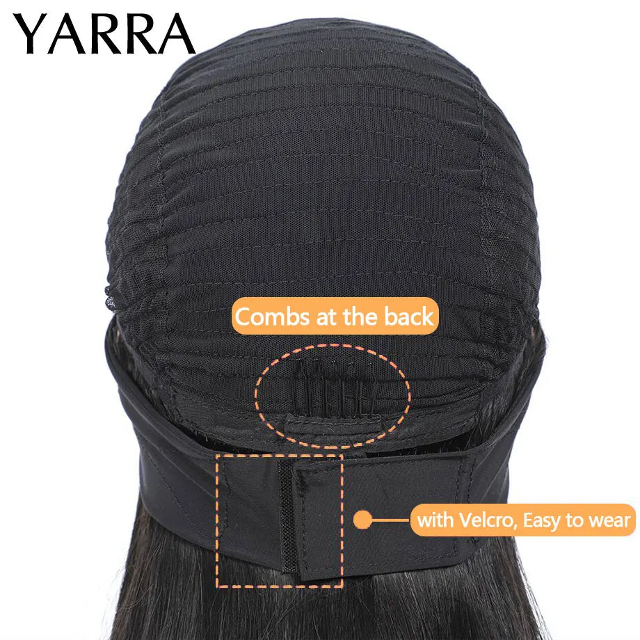 Yarra Remy Brazilian kinky curly headband wig in black for women, featuring natural textured curls and comfortable fit.