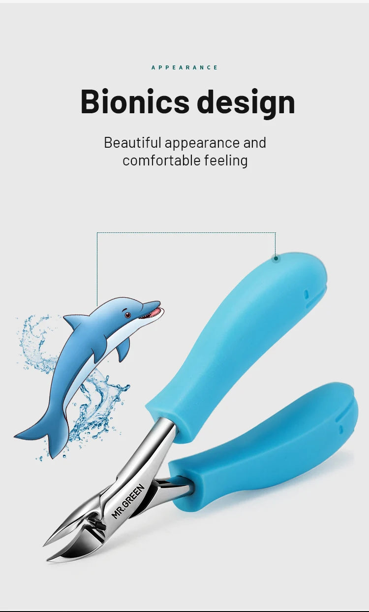 MR.GREEN Nail Clippers Toenail Cutters Pedicure Manicure Tools  Ingrown Paronychia Professional Correction Tool Sets