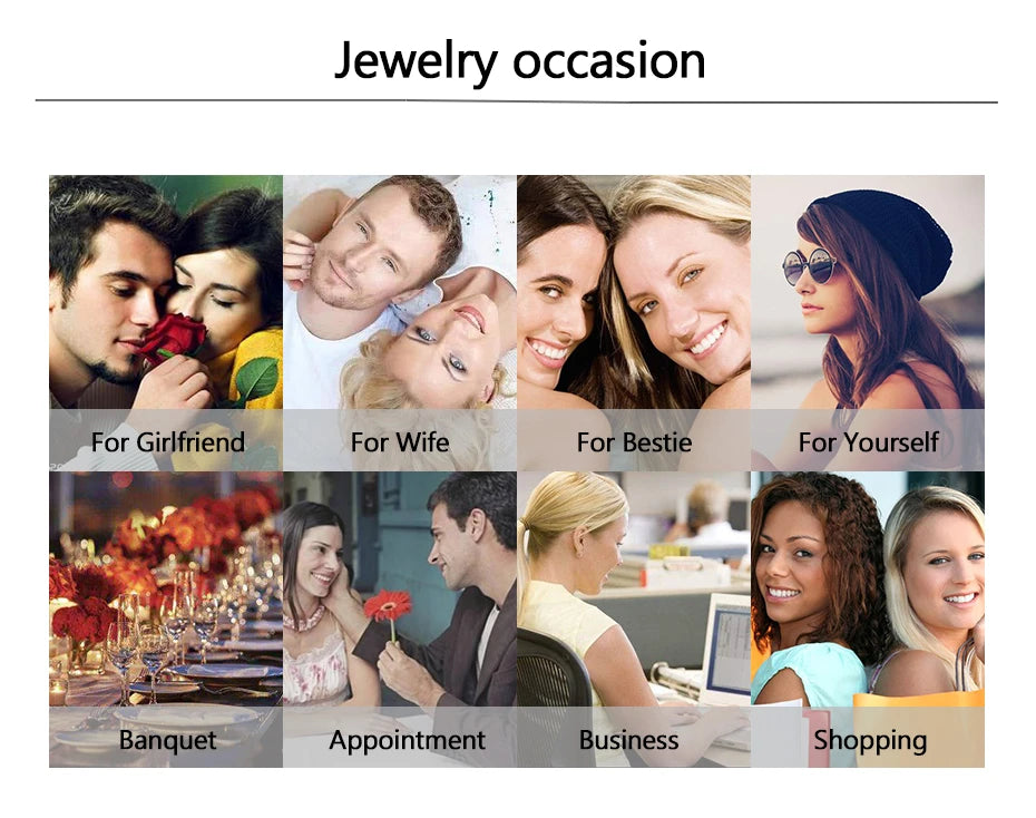 2 Pcs Set Custom Name Jewelry Set Personalized Birthstone Name Necklace 30mm/50mm Heart Bamboo Hoop Earrings for Christmas Gift