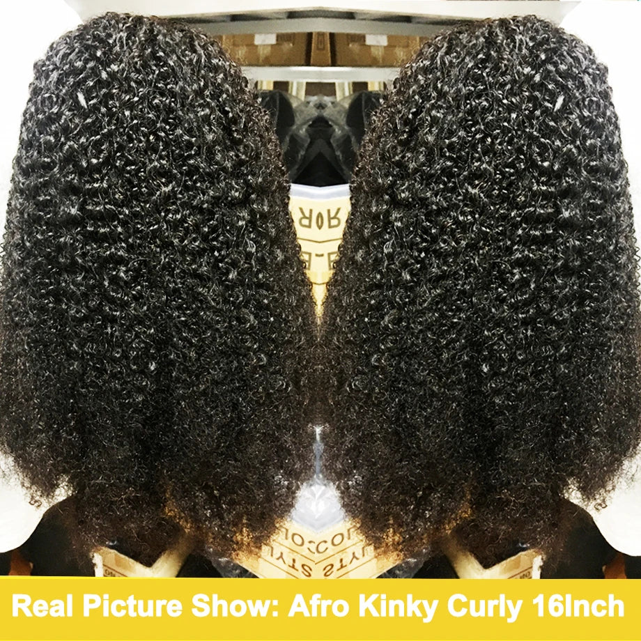 Hot Trend Vault Yarra Brazilian Kinky Curly Remy headband wig for women, showcasing natural textured curly hair style.
