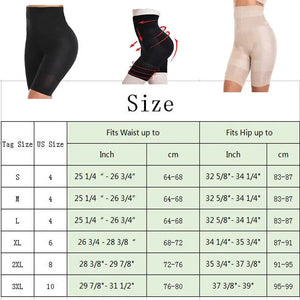 Seamless high waist shaper panties for women with tummy control and butt lifting, breathable fabric in black from Hot Trend Vault.