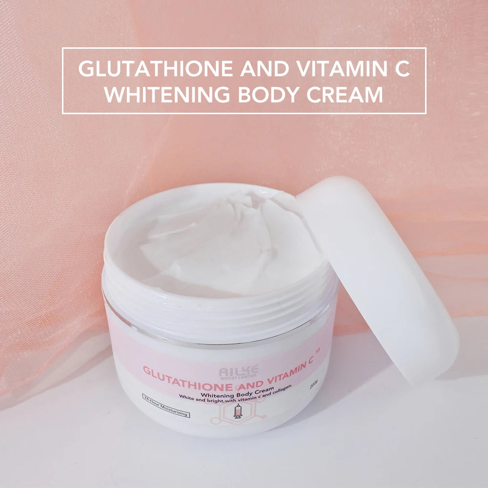 Hot Trend Vault AILKE Whitening Skin Care Set for women with brightening, hydrating organic vitamin C for radiant skin.