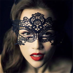New Fashion Sexy Women Hollow Lace Masquerade Face Mask Lstry Princess Prom Party Props Costume Halloween Masquerade Mask Women