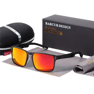 Hot Trend Vault men's polarized sunglasses with aluminium magnesium frame, stylish and lightweight for outdoor wear.