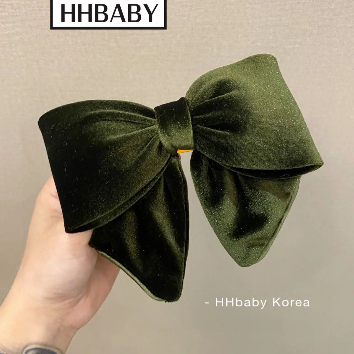 Elegant velvet hair clips with three-dimensional bowknot design by Hot Trend Vault, perfect for women and girls.