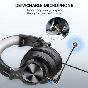 Hot Trend Vault Oneodio A71D wired gaming headset with detachable microphone and Hi-Res audio for PC, PS5, and Xbox gaming.
