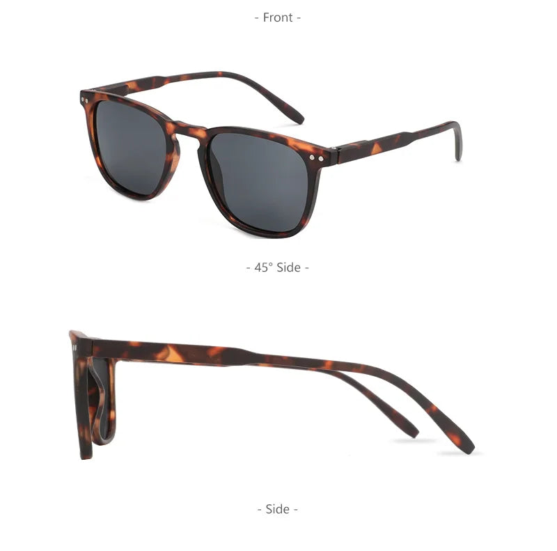 ZENOTTIC Vintage Polarized Sunglasses Men Classical Retro Brand Designer Round Outdoor Driving UV400 Shades Sun Glasses Woman