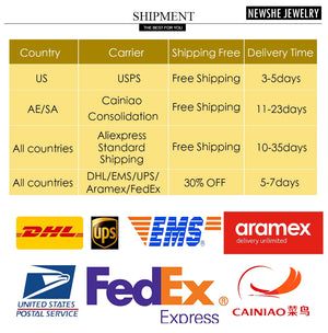 Newshe 3 Pcs Wedding Rings Set for Women 925 Silver 2.6Ct Princess Cut White Blue AAAAA CZ Luxury Bridal Engagement Jewelry