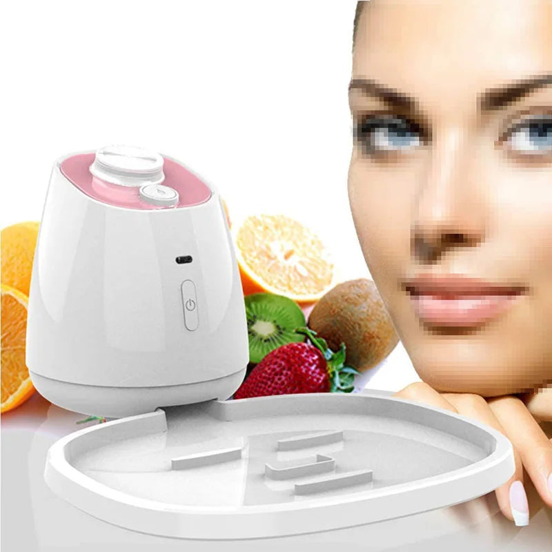 Hot Trend Vault VamsLuna DIY facial mask maker for home use, automatic collagen moisturizing skin rejuvenation device.