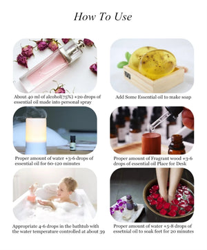 100ML Sandalwood Pure Natural Essential Oil Diffuser Lavender Jasmine Eucalyptus Frankincense Mint Orange Lemon Ylang Aroma Oil