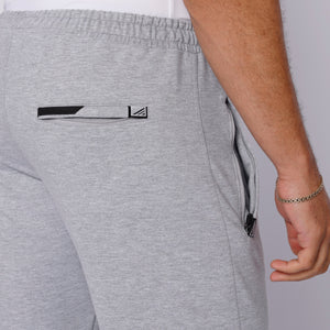 Men's grey athletic sweatpants from Hot Trend Vault, straight tall fit, designed for all-day comfort and casual wear.