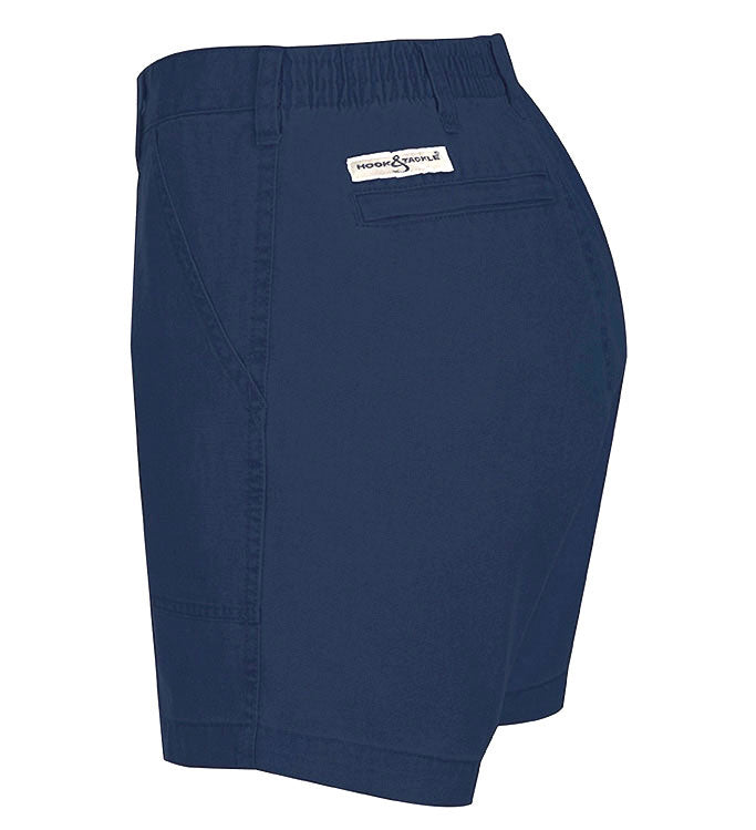 Men's Hot Trend Vault casual fishing shorts with built-in stretch and island-inspired design, featuring a beer can print on cotton fabric.