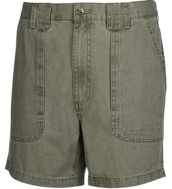 Men's casual island cotton fishing shorts with built-in stretch, featuring a beer can print and comfortable fit from Hot Trend Vault.