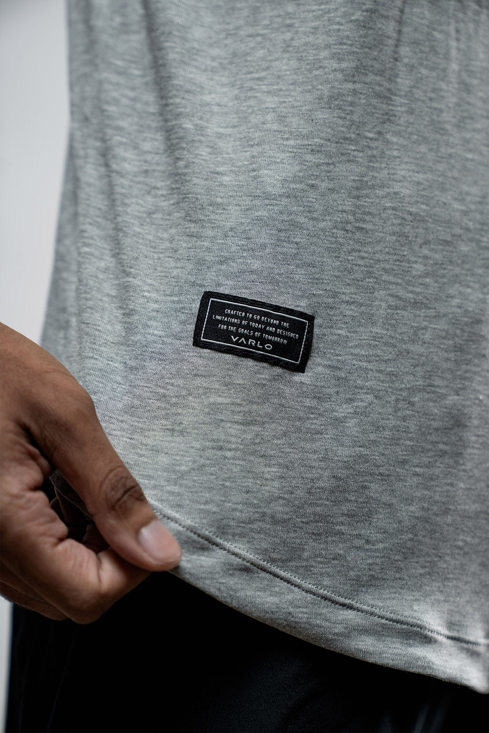 Men's breathable moisture-wicking Terra Bamboo Tee in ashline, odor-resistant shirt by Hot Trend Vault.