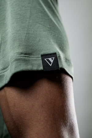 Men's Ironwood Bamboo moisture-wicking and odor-resistant everyday tee shirt by Hot Trend Vault, shown in a casual fit.