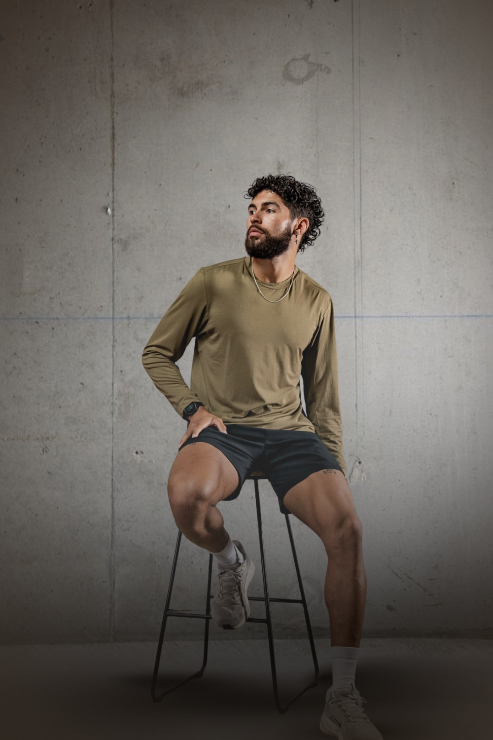 Men's Timber Performance Terra Recovery Field Shirt in amber, long sleeve shirt by Hot Trend Vault with durable fabric and outdoor style.