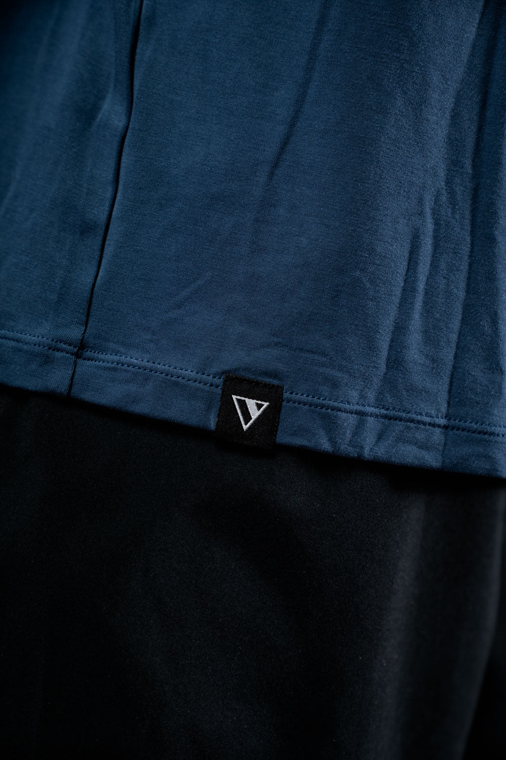 Men's Terra Recovery Field Shirt by Hot Trend Vault in deep blue, long sleeve design for recovery and movement.
