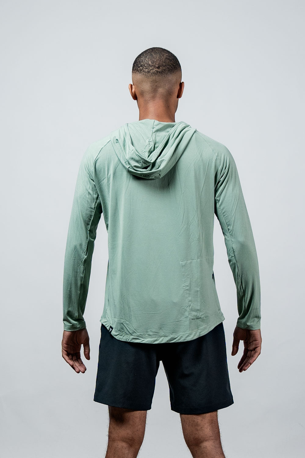 Men's Terra Recovery Element Hoodie Shirt in low light olive, stylish hoodie from Hot Trend Vault featuring a casual fit.