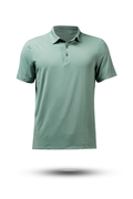 Men's olive green Terra Recovery Polo by Hot Trend Vault, featuring a comfortable fit and casual style, suitable for everyday wear.