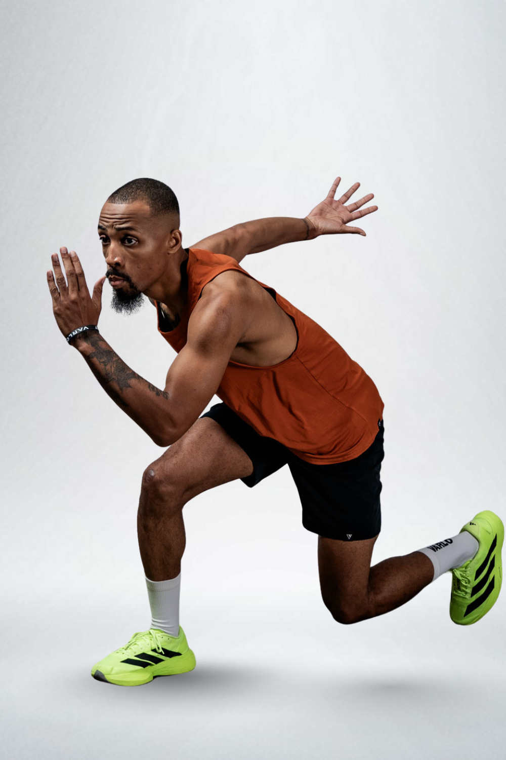 Men's Terra Recovery Tank Top in Sunfire Clay by Hot Trend Vault, featuring a comfortable fit for everyday movement and recovery.