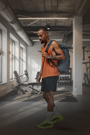 Men's Terra Recovery Tank Top in Sunfire Clay color by Hot Trend Vault, designed for everyday movement and recovery.