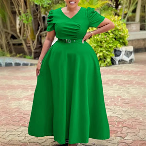 Elegant A Line Women Dresses Office Ladies Classy Business Party Modest Classy Church Event Birthday Wedding Guest Female Gowns