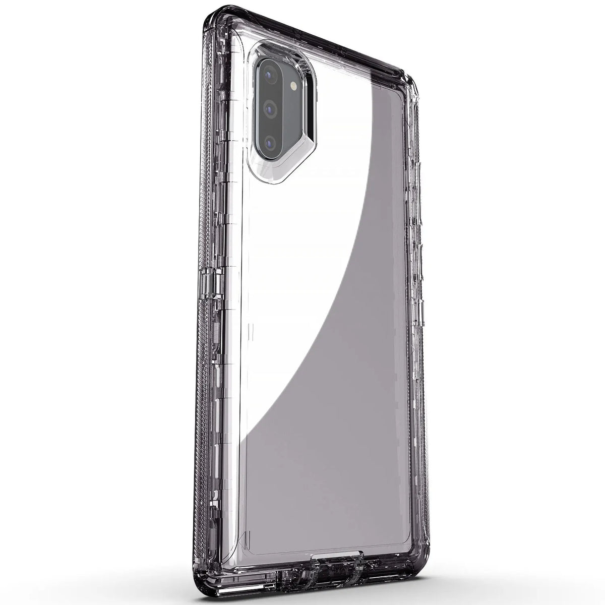 For Samsung Galaxy Note10/Plus Transparent Case Shockproof Cover And 2pcs Tempered Glass Screen Protector Case Friendly Clear