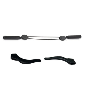 Hot Trend Vault anti-slip sunglasses strap with ear hooks, sport eyewear chain for secure, comfortable wear during activities.
