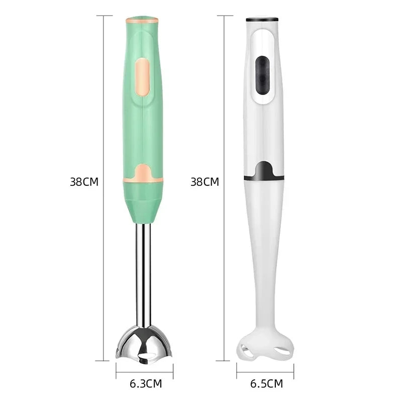 HOMEFISH Immersion Hand Stick Blender Electric Food Vegetable Grinder Handheld Stick Mixer for Smoothies Sauces