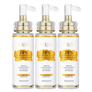 Hot Trend Vault Vitamin C skin care set with brightening serum and soap for all skin types, moisturizing and evening skin tone.
