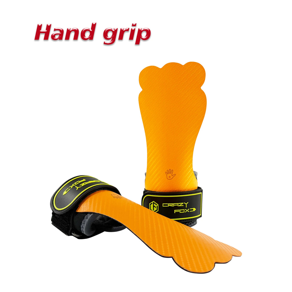 CrazyFox Frog Rubber Gym WOD Grip non-slip training gloves for men, designed for active workouts and weightlifting.
