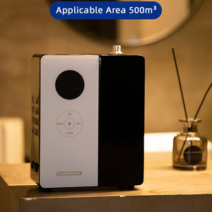 Hot Trend Vault LuxPerfume essential oil diffuser for hotels, portable with 300m3 capacity, sleek design for ambiance.