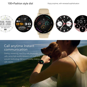 Hot Trend Vault men's smart watch with full touch screen, heart rate monitor, fitness tracker, and Bluetooth calling functionality.