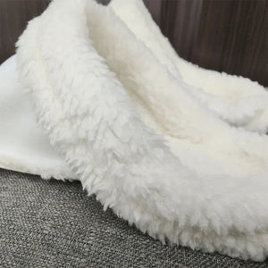 New Winter Warm Ankle Sock Shoe Charms Thicken Plush Insole for Women Men Shoe Covers Removable Plush Liner Shoes Charm Insoles