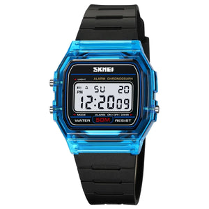 Hot Trend Vault SKMEI 2056 waterproof unisex digital countdown watch showing digital display and date feature.
