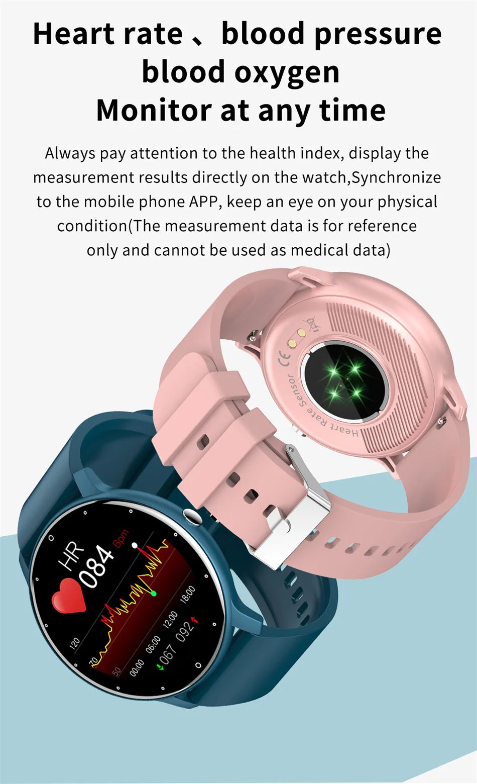 Hot Trend Vault men's smart watch with full touch screen, fitness tracker, heart rate monitor, Bluetooth calling, lightweight accessory.