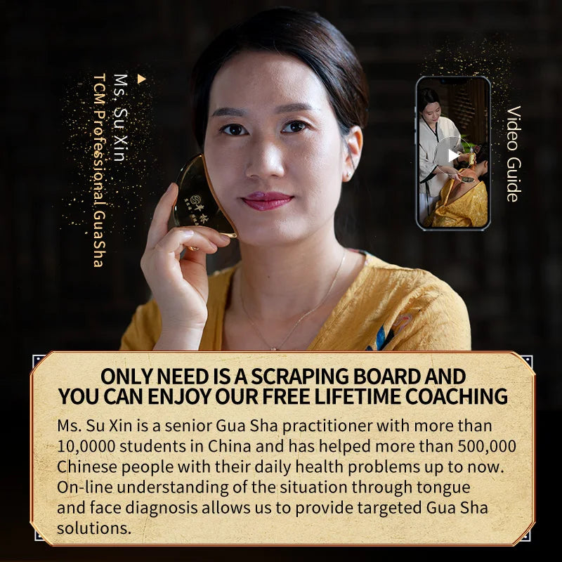 face massage tool gua sha facial beauty tool  eye instrument brass scraping plate beauty instrument  Metal massage plate