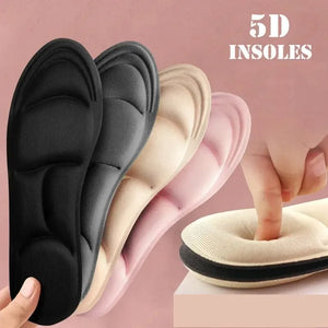 Hot Trend Vault memory foam orthotic insoles with breathable arch support designed for runners, providing comfort and massage.
