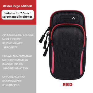 Running phone arm Bag for men and women Arm strap Sports arm Sleeve Artifact Wrist bag Waterproof lightweight outdoor equipment