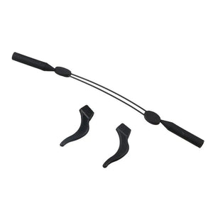 Hot Trend Vault anti-slip sunglasses strap with ear hooks, sport eyewear chain for secure, comfortable wear during activities.