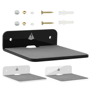 Wall Shelf Speaker Stand, Acrylic Wall Mount Display Shelf For Blue-tooth Speaker, Charging Rack Webcam, Cell Phones, Toy